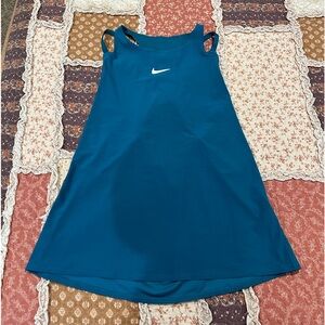 Nike dri fit high neck tank top